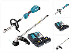 Makita DUX 18 RT2X1 batterie multifonction 18 V sans balais + 2x batteries 5,0 Ah + chargeur