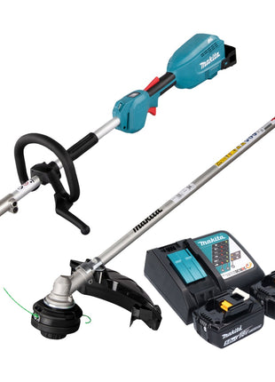 Makita DUX 18 RT2X1 batterie multifonction 18 V sans balais + 2x batteries 5,0 Ah + chargeur