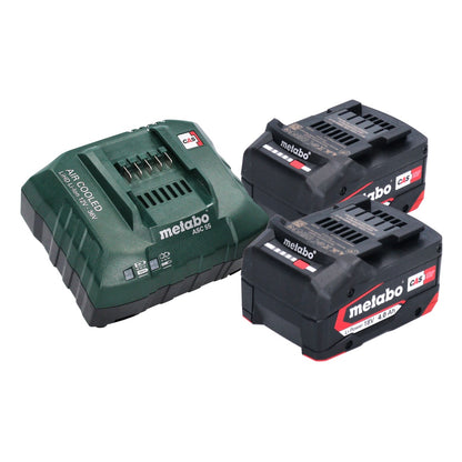 Scie à bois à batterie Metabo MS 18 LTX 15 18 V 15 cm 5 m/s + 2x batterie 4,0 Ah + chargeur