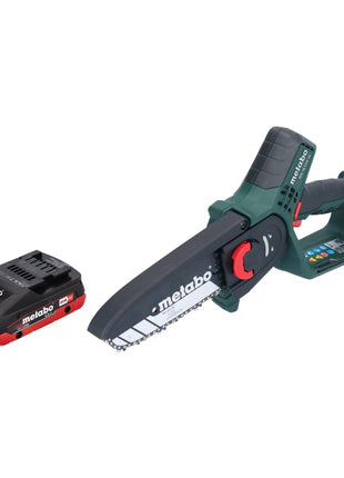 Scie à bois à batterie Metabo MS 18 LTX 15 18 V 15 cm 5 m/s + 1x batterie 4,0 Ah - sans chargeur