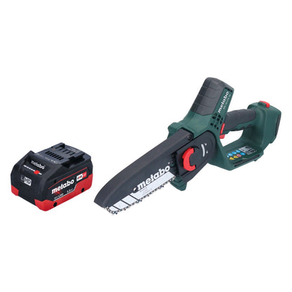 Scie à bois à batterie Metabo MS 18 LTX 15 18 V 15 cm 5 m/s + 1x batterie 5,5 Ah - sans chargeur