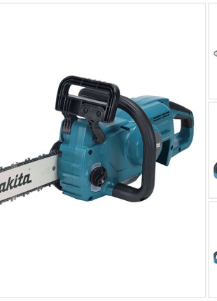 Makita DUC 357 ZX2 Akku Kettensäge 18 V 35 cm 7,7 m/s Brushless Solo - ohne Akku, ohne Ladegerät