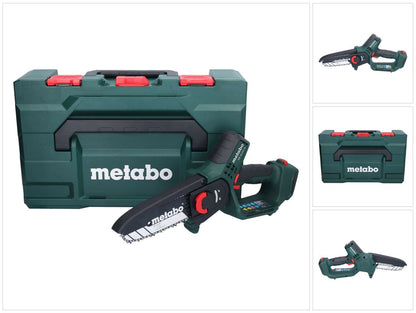 Scie à bois à batterie Metabo MS 18 LTX 15 18 V 15 cm 5 m/s + métaBOX (600856840) - sans batterie, sans chargeur