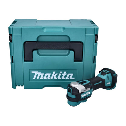 Makita DTM 52 ZJ outil multifonction à batterie 18 V Starlock Max Brushless + Makpac - sans batterie, sans chargeur