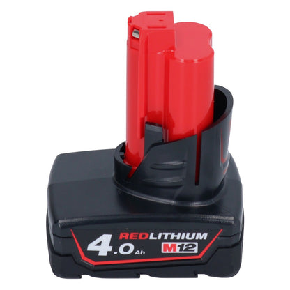 Meuleuse à pointes sur batterie Milwaukee M12 FDSS-401B 12 V 88,8 x 63,5 mm + 1x batterie 4,0 Ah - sans chargeur