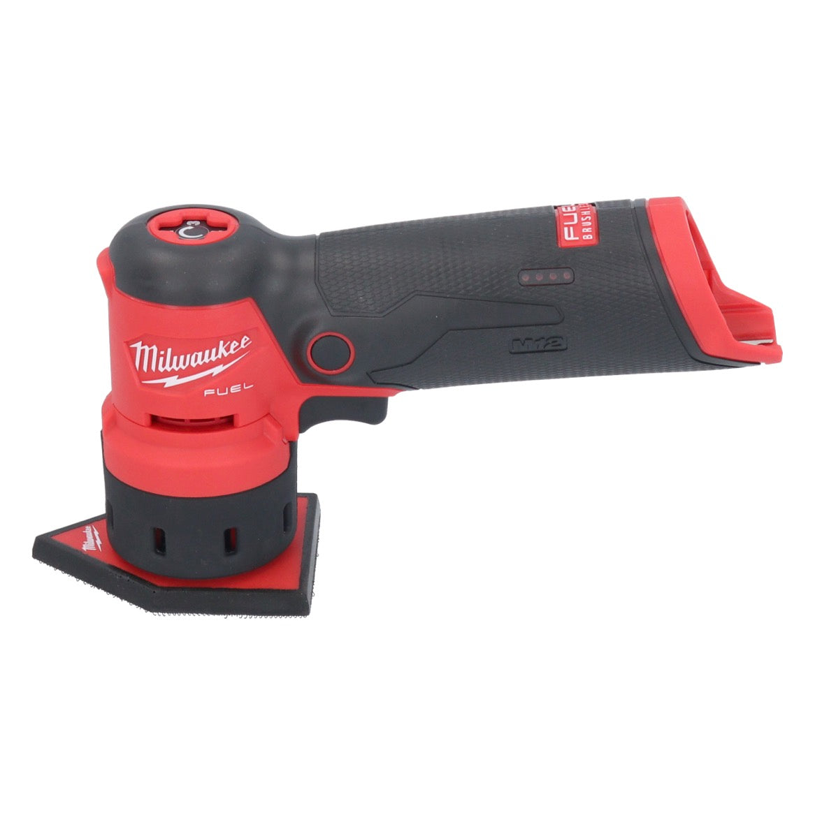 Milwaukee M12 FDSS-402B Akku Punktschleifer 12 V 88,8 x 63,5 mm + 2x Akku 4,0 Ah + Ladegerät