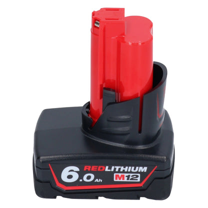 Meuleuse à pointes sur batterie Milwaukee M12 FDSS-601B 12 V 88,8 x 63,5 mm + 1x batterie 6,0 Ah - sans chargeur