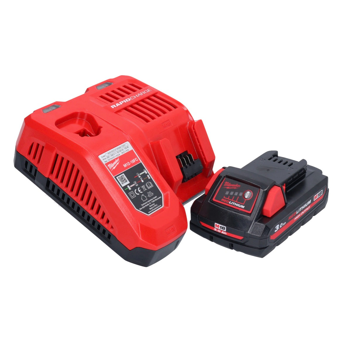 Clé à chocs sans fil Milwaukee M18 FHIWF12-301 18 V 1356 Nm 1/2" brushless + 1x batterie 3,0 Ah + chargeur