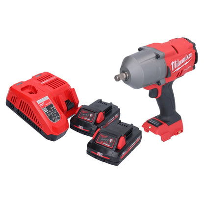 Clé à chocs sans fil Milwaukee M18 FHIWF12-302 18 V 1356 Nm 1/2" brushless + 2x batteries 3,0 Ah + chargeur