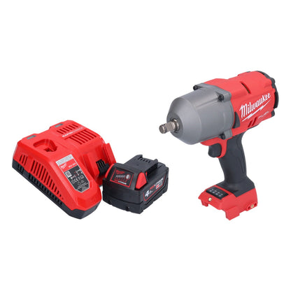 Milwaukee M18 FHIWF12-401 Akku Schlagschrauber 18 V 1356 Nm 1/2" Brushless + 1x Akku 4,0 Ah + Ladegerät