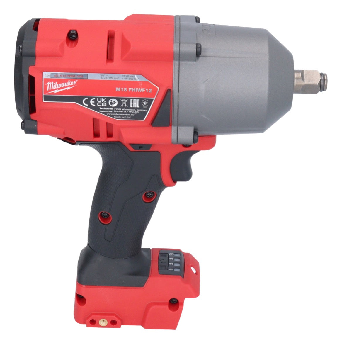 Clé à chocs sans fil Milwaukee M18 FHIWF12-401 18 V 1356 Nm 1/2" brushless + 1x batterie 4,0 Ah + chargeur