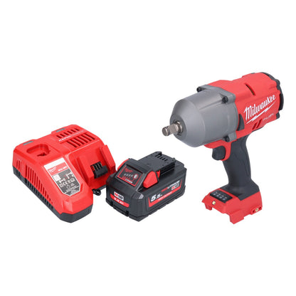 Clé à chocs sans fil Milwaukee M18 FHIWF12-551 18 V 1356 Nm 1/2" brushless + 1x batterie 5,5 Ah + chargeur