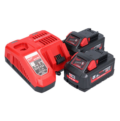 Clé à chocs sans fil Milwaukee M18 FHIWF12-552 18 V 1356 Nm 1/2" brushless + 2x batterie 5,5 Ah + chargeur