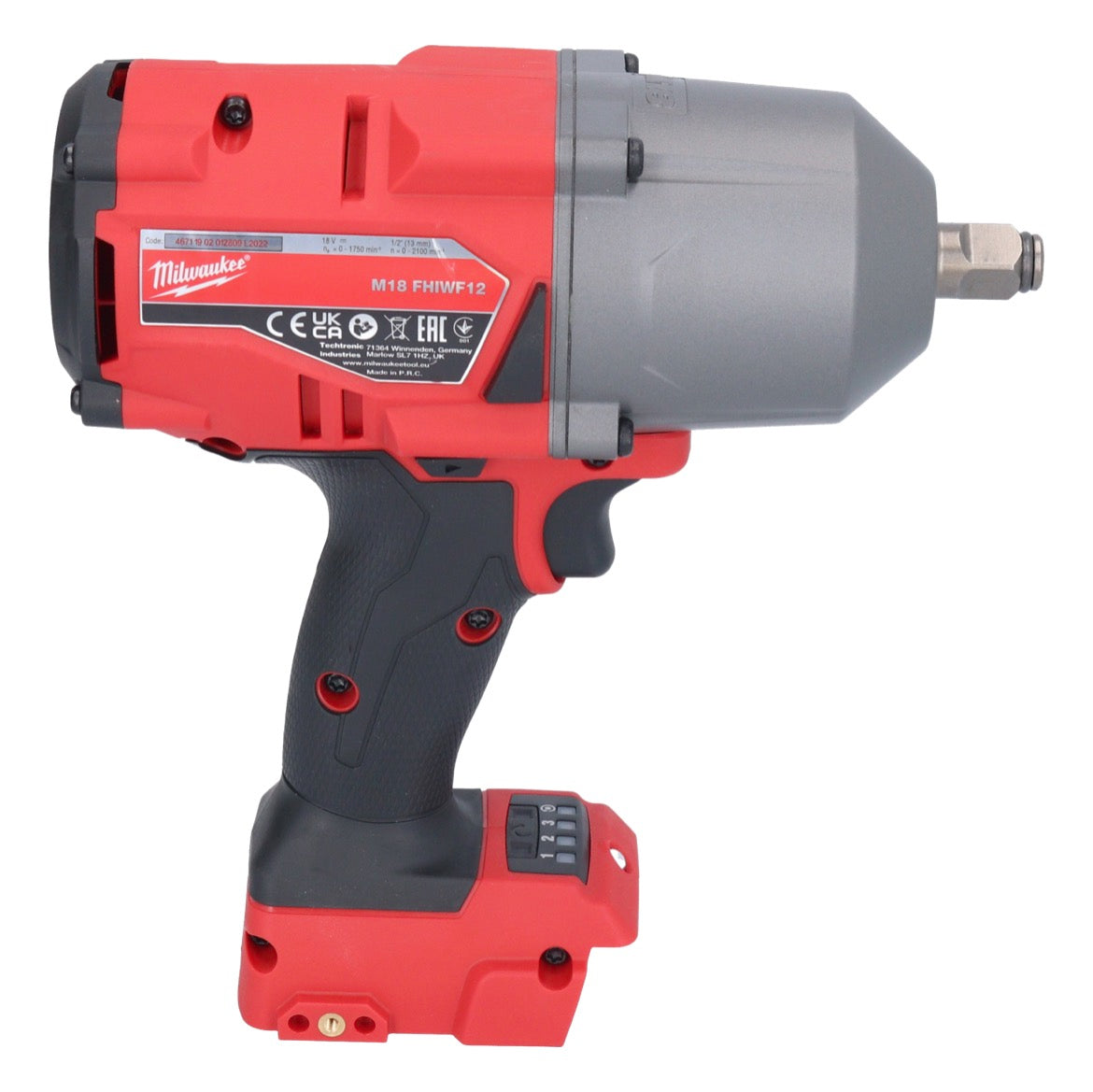 Milwaukee M18 FHIWF12-602 Akku Schlagschrauber 18 V 1356 Nm 1/2" Brushless + 2x Akku 6,0 Ah + Ladegerät