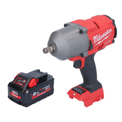 Milwaukee M18 FHIWF12-801 Akku Schlagschrauber 18 V 1356 Nm 1/2" Brushless + 1x Akku 8,0 Ah - ohne Ladegerät