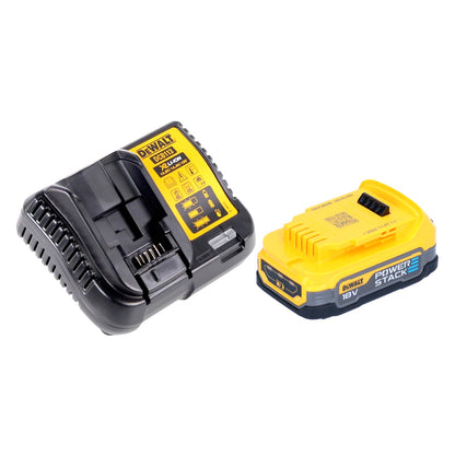 Perceuse-visseuse sans fil DeWalt DCD 800 E2T 18 V 90 Nm sans balais + 2x batteries 1,7 Ah + chargeur + TSTAK