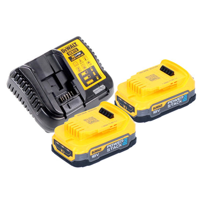 Perceuse-visseuse sans fil DeWalt DCD 800 E2T 18 V 90 Nm sans balais + 2x batteries 1,7 Ah + chargeur + TSTAK