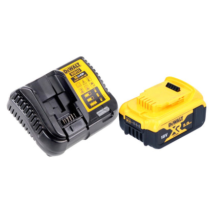 Perceuse-visseuse sans fil DeWalt DCD 800 P1T 18 V 90 Nm sans balais + 1x batterie 5,0 Ah + chargeur + TSTAK