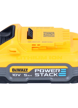 Jeu de batteries DeWalt DCBP 518 H2 2x batterie Powerstack 18 V 5,0 Ah / 5000 mAh XR Li-Ion - avec indicateur de niveau de charge