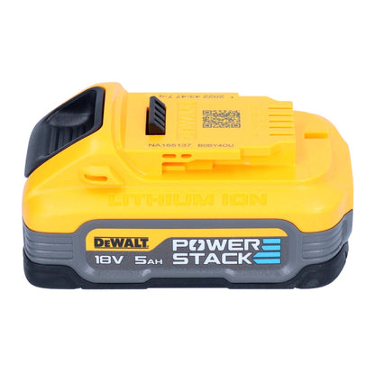 Jeu de batteries DeWalt DCBP 518 H2 2x batterie Powerstack 18 V 5,0 Ah / 5000 mAh XR Li-Ion - avec indicateur de niveau de charge