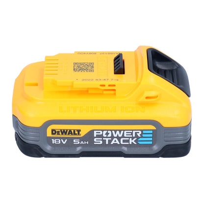 DeWalt Akku Set DCBP 518 H4 4x Powerstack Akku 18 V 5,0 Ah / 5000 mAh XR Li-Ion - mit Ladestandanzeige