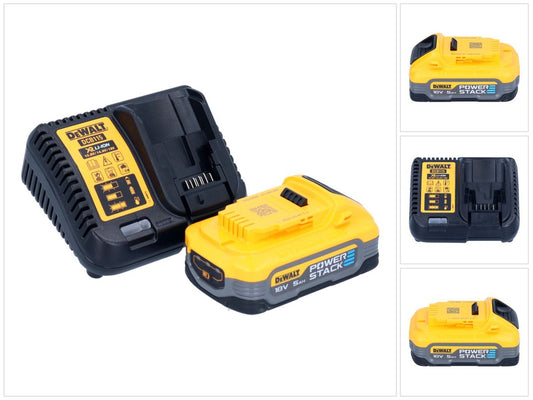 Kit de démarrage de batterie Dewalt 18 V DCB 115 H1 1x batterie Powerstack 5,0 Ah + chargeur DCB 115 XR