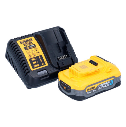 Kit de démarrage de batterie Dewalt 18 V DCB 115 H1 1x batterie Powerstack 5,0 Ah + chargeur DCB 115 XR