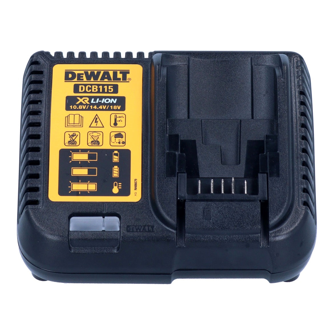 Kit de démarrage de batterie Dewalt 18 V DCB 115 H1 1x batterie Powerstack 5,0 Ah + chargeur DCB 115 XR