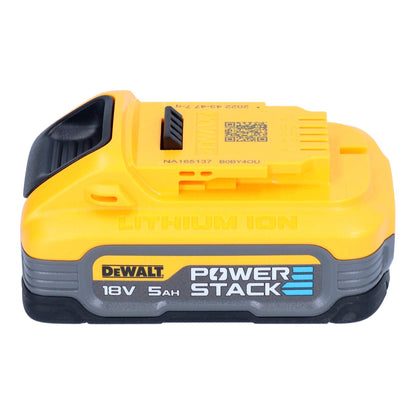 Kit de démarrage de batterie Dewalt 18 V DCB 115 H4 4x batterie Powerstack 5,0 Ah + chargeur DCB 115 XR