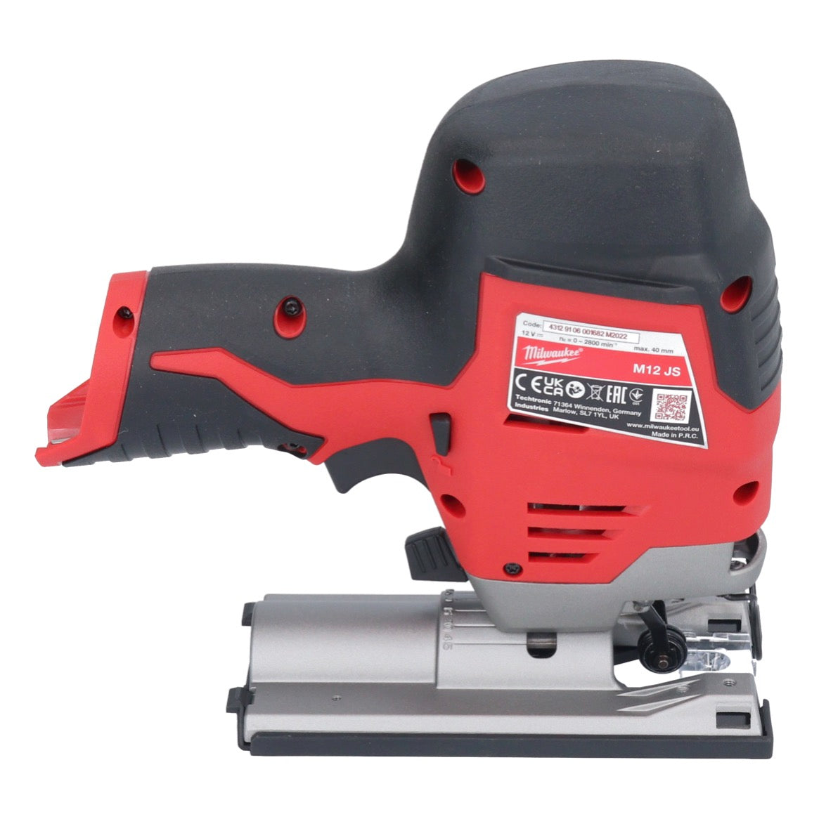 Scie sauteuse à batterie Milwaukee M12 JS-251 12 V + 1x batterie 2,5 Ah - sans chargeur