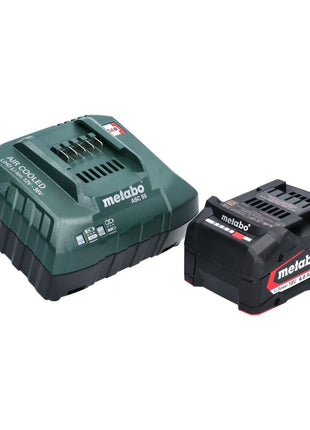 Scie à bois à batterie Metabo MS 18 LTX 15 18 V 15 cm 5 m/s + 1x batterie 4,0 Ah + chargeur + métaBOX