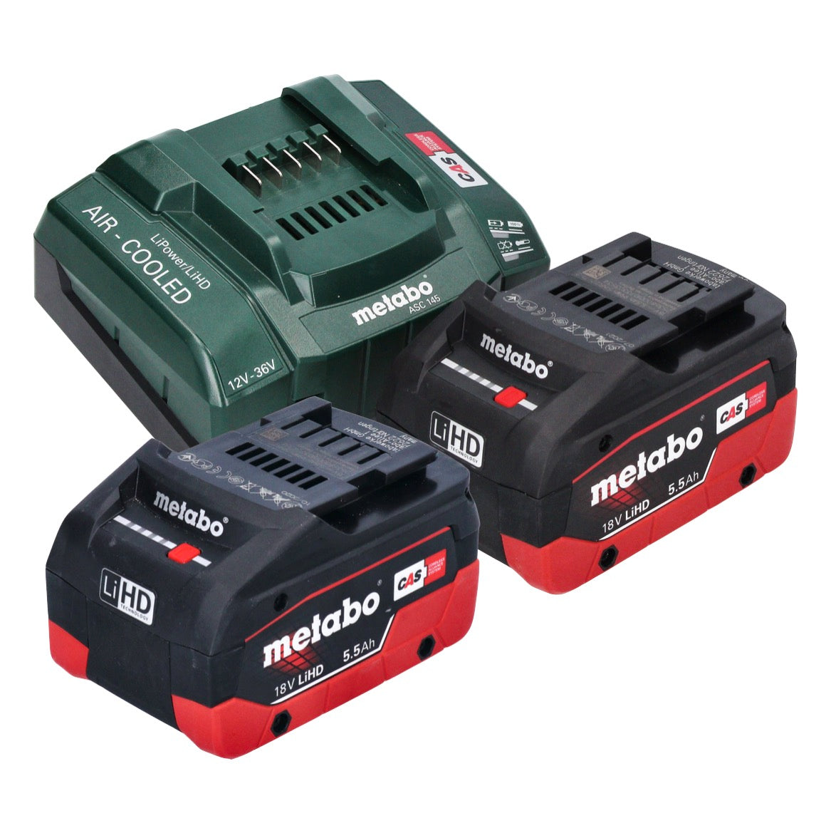 Scie à bois à batterie Metabo MS 18 LTX 15 18 V 15 cm 5 m/s + 2x batterie 5,5 Ah + chargeur + métaBOX