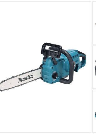 Tronçonneuse à batterie Makita DUC 357 FX2 18 V 35 cm 7,7 m/s sans balais + 1x batterie 3,0 Ah - sans chargeur