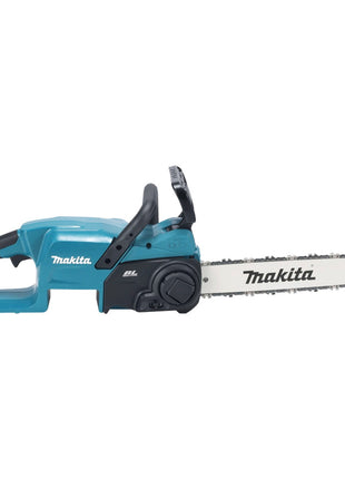 Tronçonneuse à batterie Makita DUC 357 RT2X2 18 V 35 cm 7,7 m/s sans balai + 2x batteries 5,0 Ah + chargeur