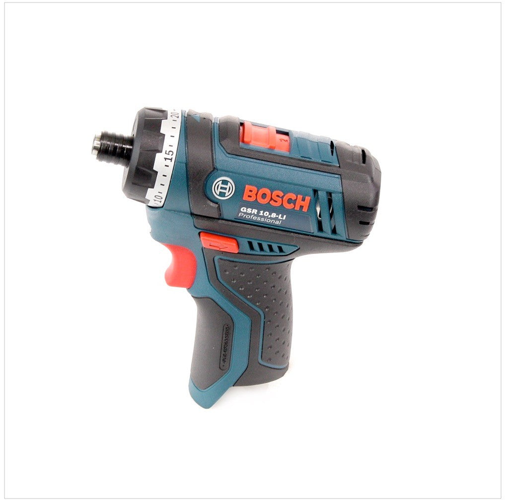 Bosch GSR 10,8-Li Akku Bohrschrauber Solo in L-Boxx ( 060199290C ) - Toolbrothers