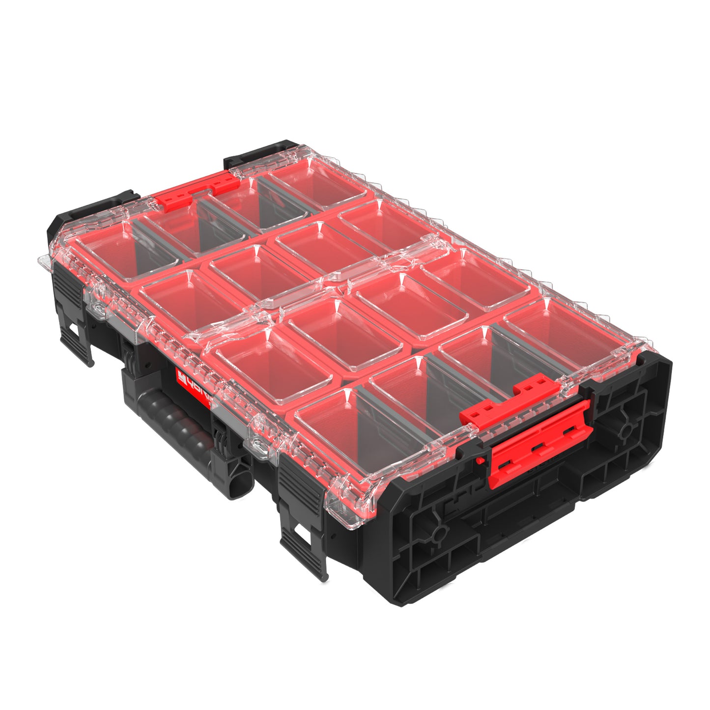 Qbrick System ONE Organizer XL 2.0 empilable 582 x 387 x 131 mm 13,5 l IP66 avec 6 compartiments et 6 séparateurs