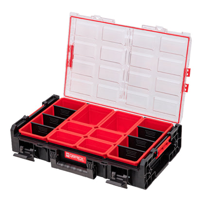 Qbrick System ONE Organizer XL 2.0 empilable 582 x 387 x 131 mm 13,5 l IP66 avec 6 compartiments et 6 séparateurs