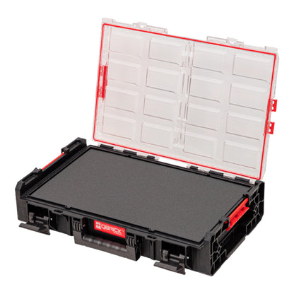 Qbrick System ONE Organizer XL 2.0 MFI empilable 582 x 387 x 131 mm 13,6 l IP66 avec insert en mousse