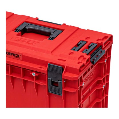 Qbrick System ONE 450 2.0 Vario RED ULTRA HD Custom Werkzeugkoffer modularer Organizer 585 x 385 x 420 mm 52 l stapelbar IP66