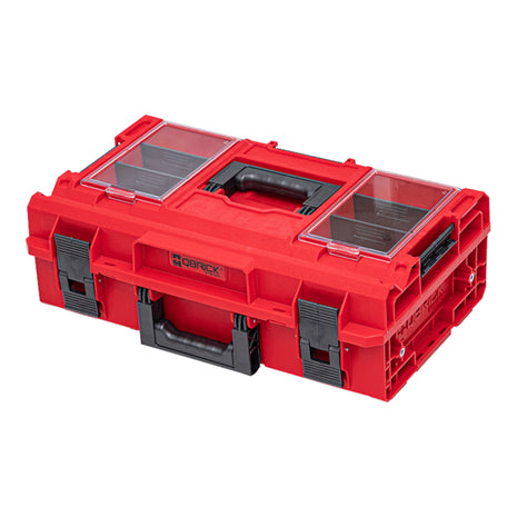 Qbrick System ONE 200 2.0 Profi RED ULTRA HD Mallette à outils sur mesure organisateur modulaire 585 x 385 x 190 mm 15,4 l empilable IP66