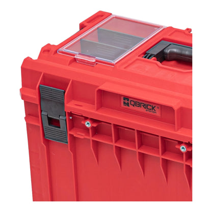 Qbrick System ONE 450 2.0 PROFI RED ULTRA HD Mallette à outils sur mesure organisateur modulaire 585 x 385 x 420 mm 52 l empilable IP66