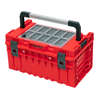 Qbrick System ONE 350 2.0 Expert RED ULTRA HD Mallette à outils sur mesure organisateur modulaire 585 x 385 x 320 mm 38 l empilable IP66