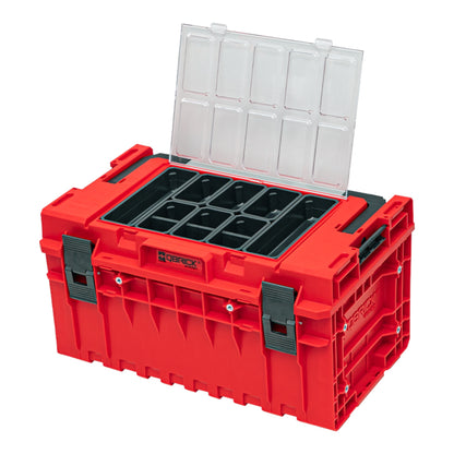 Qbrick System ONE 350 2.0 Expert RED ULTRA HD Mallette à outils sur mesure organisateur modulaire 585 x 385 x 320 mm 38 l empilable IP66