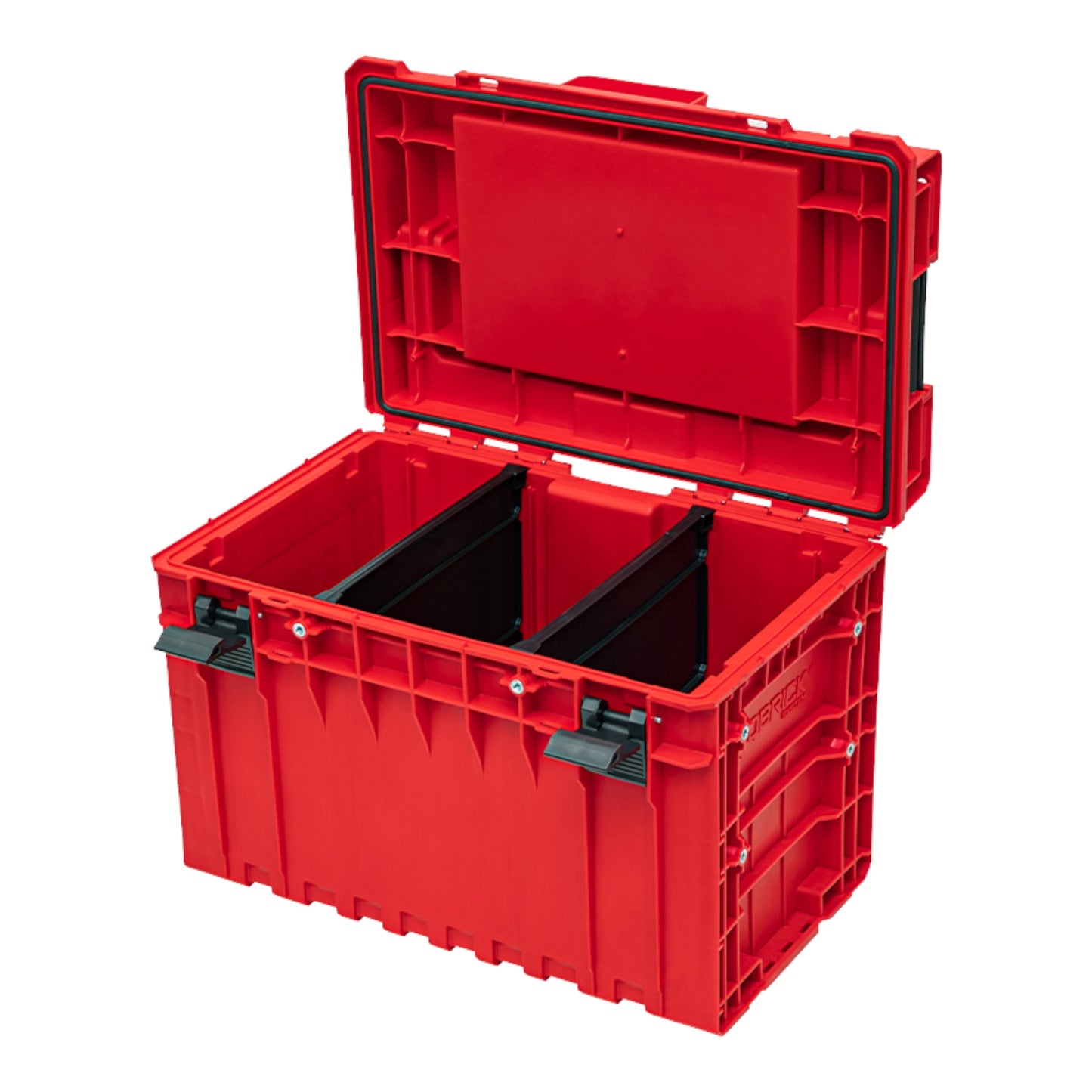 Qbrick System ONE 450 2.0 Expert RED ULTRA HD Custom Werkzeugkoffer modularer Organizer 585 x 385 x 420 mm 52 l stapelbar IP66