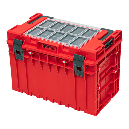 Qbrick System ONE 450 2.0 Expert RED ULTRA HD Mallette à outils sur mesure organisateur modulaire 585 x 385 x 420 mm 52 l empilable IP66