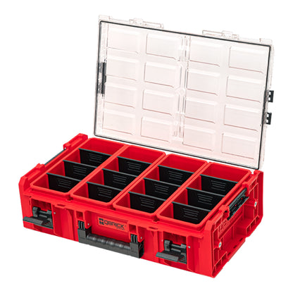 Qbrick System ONE Organizer 2XL ROUGE ULTRA HD Custom + adaptateur ONE Connect 582 x 387 x 172 mm 19,5 l empilable IP66