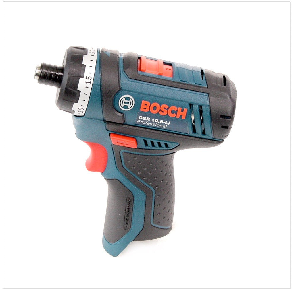 Bosch GSR 10,8-Li Akku Bohrschrauber in L-Boxx + 1 x GBA 10,8 V 2,5 Ah Akku - Toolbrothers