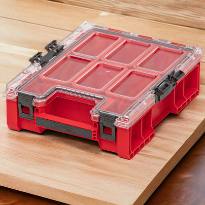 Qbrick System ONE Organizer M Plus RED ULTRA HD Organisateur 364 x 264 x 106 mm 4 l empilable IP66