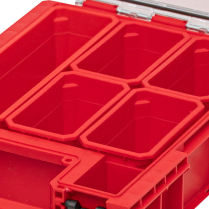 Qbrick System ONE Organizer M Plus RED ULTRA HD Organizer 364 x 264 x 106 mm 4 l stapelbar IP66