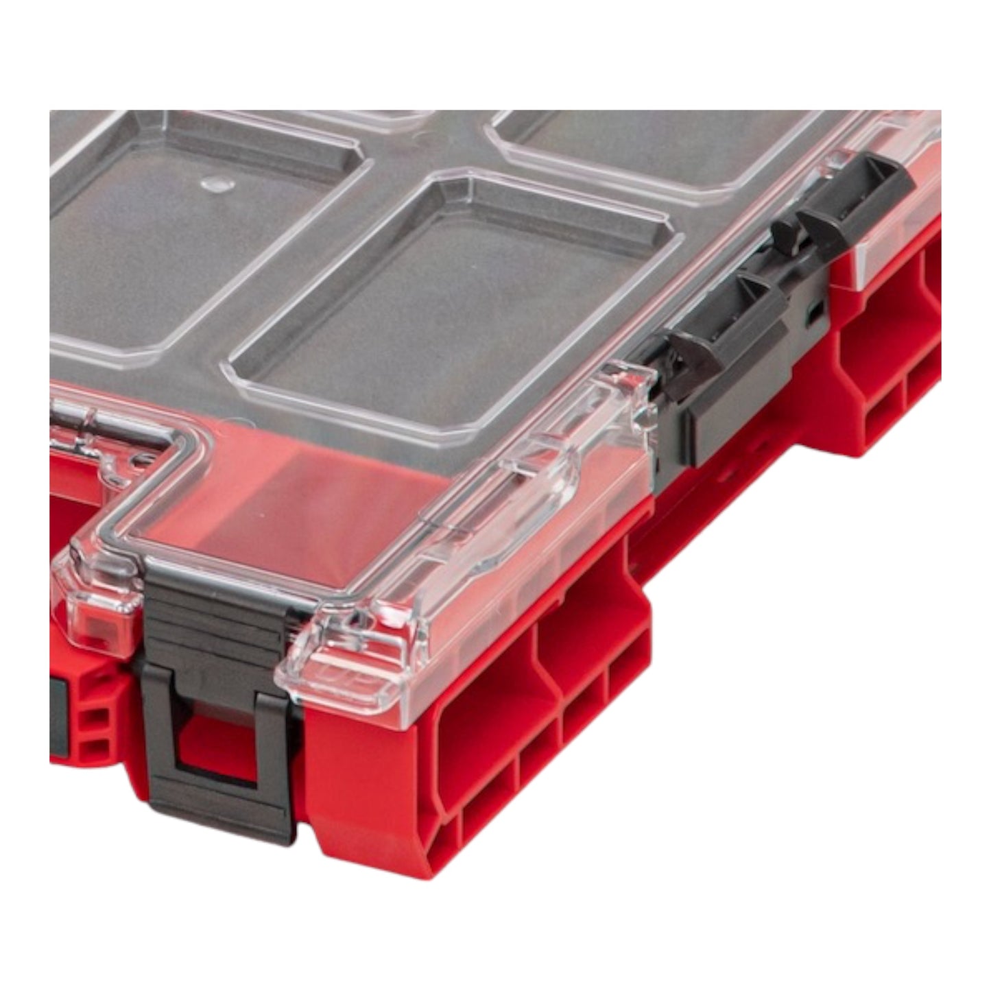 Qbrick System ONE Organizer M MFI RED ULTRA HD empilable 365 x 265 x 77 mm 2,5 l IP66 avec insert en mousse